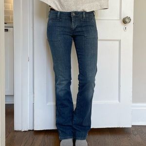 Vintage Wrangler Europe Iris slim boot jean (EUC)